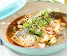 潮汕风味快手菜 豆酱焗大黄鱼的做法
