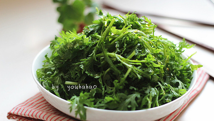 油醋汁拌茼蒿