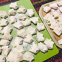#夏日吃货嘉年华#槐花牛肉馄饨的做法图解10