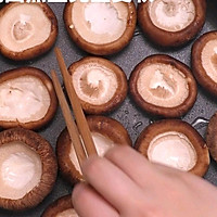 蒜蓉孜然烤香菇的做法图解3