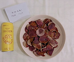 无油烤紫薯片的做法