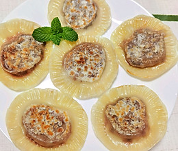 饺子皮红豆煎饼的做法