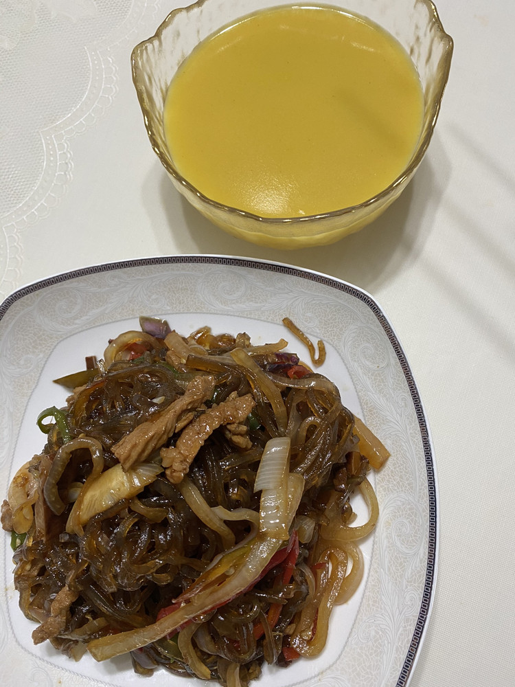 炒粉丝的做法