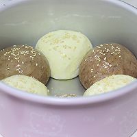 #一人一道拿手菜# 可可双色乳清小餐包，营养美味的做法图解13