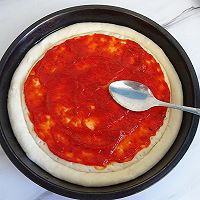 #2022烘焙料理大赛安佳披萨组复赛# 双享美味营养披萨的做法图解6
