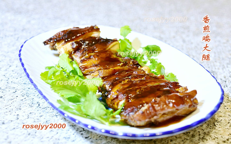 香煎鸡大腿的做法