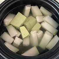 减肥期的排骨冬瓜豆腐汤的做法图解6