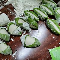 翡翠白玉饺子/白菜饺子/菠菜饺子的做法图解15