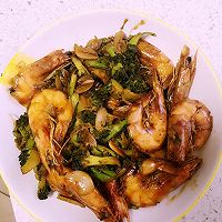 家常㸆大虾的做法图解7
