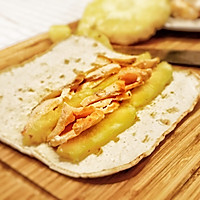 三文鱼卷饼（减脂健身系列）的做法图解4