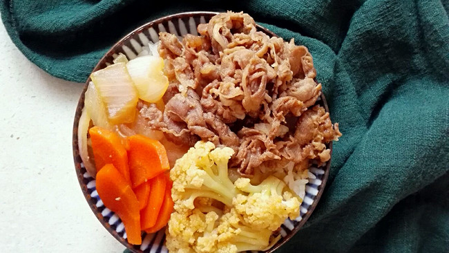 羊肉饭（吉野家风味）的做法