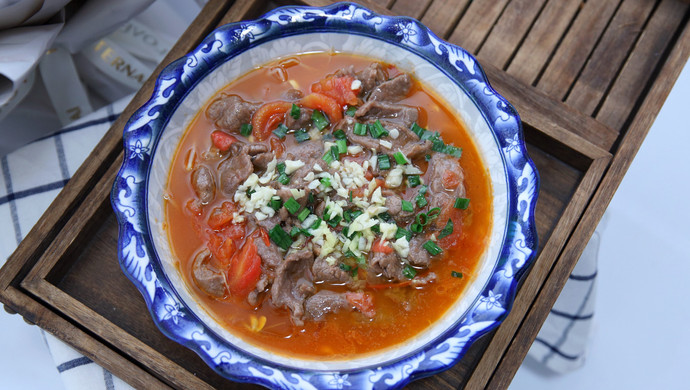 番茄牛肉片