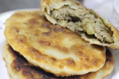 心血来潮的揉面-牛肉馅饼