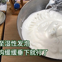 网红抹茶古早味蛋糕，烫面水浴法，口感绵密松软，乖乖在家做美食的做法图解7