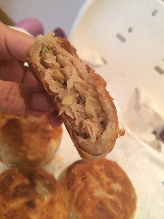 酥皮金钩萝卜丝饼的做法