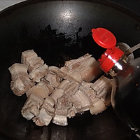 百叶结红烧肉的做法图解5