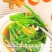 #春日养生局#白灼菜苔，只属于春天的味道！既健康又养生的做法图解1