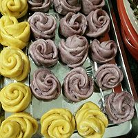 南瓜玫瑰馒头的做法图解9
