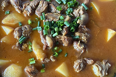 番茄土豆炖牛肉