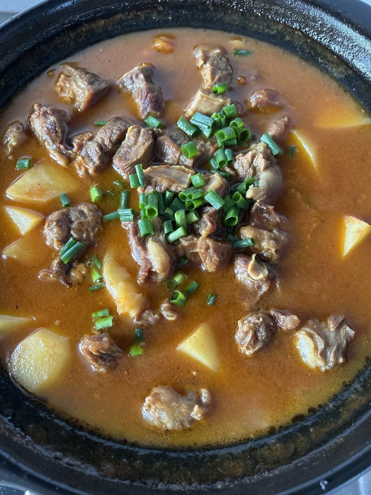 番茄土豆炖牛肉的做法