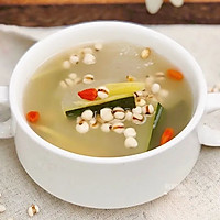 姜丝冬瓜薏米汤的做法图解9