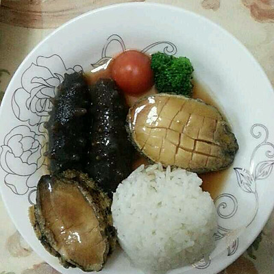 鲍鱼海参捞饭