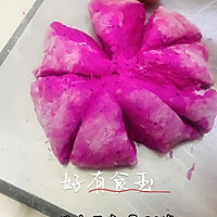 #晒出你的中秋团圆饭#火龙果软欧包，太好吃了，简单易做的做法图解4