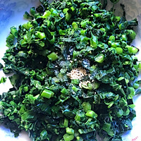青菜香菇包子的做法图解2