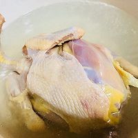 一鸡三吃！竹荪鸡汤、椒麻鸡丝、香辣鸡架的做法图解4