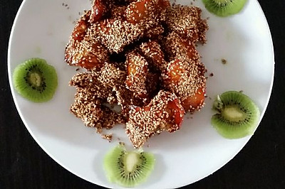 麻仁红薯(拔丝山芋)