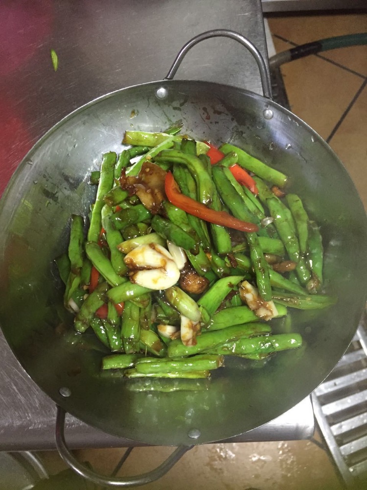 砂锅四季豆的做法图解8