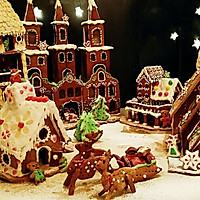 圣诞姜饼屋总攻略:糖果童话镇的做法图解1