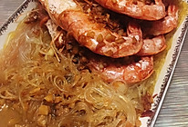 蒜蓉粉丝蒸大虾的做法