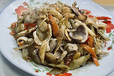 小炒鸭杂