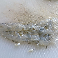 白灼菜心鲜虾卷的做法图解3