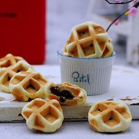 #春季食材大比拼#蜜豆华夫饼的做法图解16