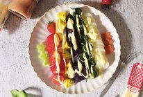 #321沙拉日#低脂又好吃的彩虹沙拉的做法