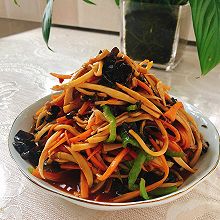 没有肉的-低卡鱼香肉丝