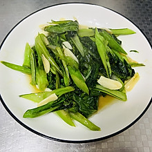 懒人快手菜之炒菜心