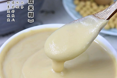 破壁机食谱丨桂圆黄豆糯米糊
