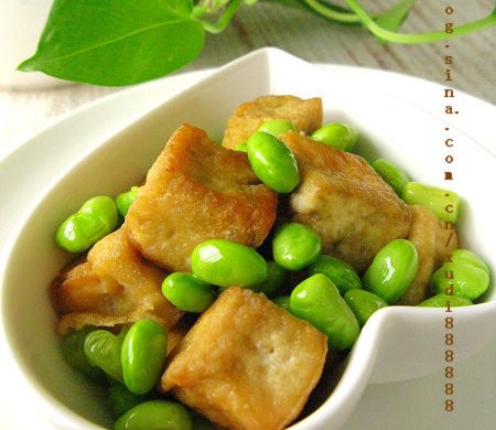 毛豆臭豆腐