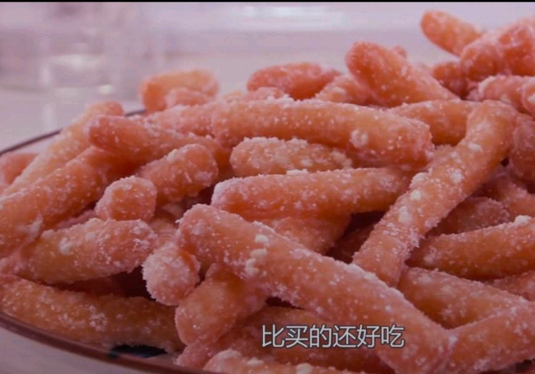 小零食零失败 江米条的做法