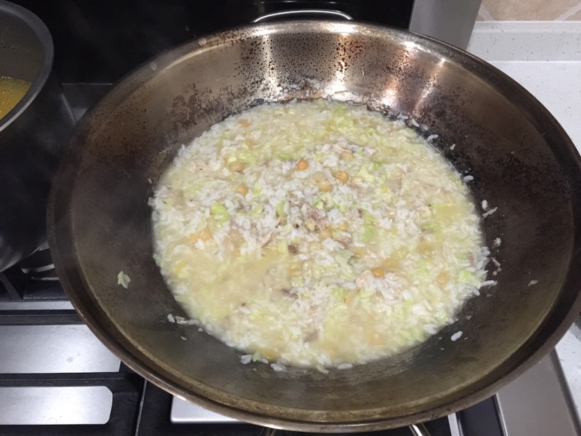 鸡肉豆汤饭的做法图解7