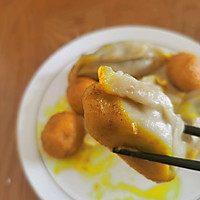 咖喱鱼蛋韭菜蒸饺的做法图解9