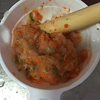虾泥山药鸡蛋饼的做法图解3