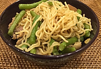 四季豆焖面的做法