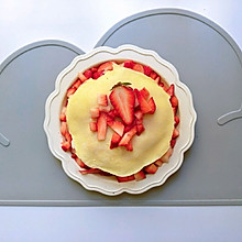 ☞草莓千层蛋糕☜无糖版生日蛋糕