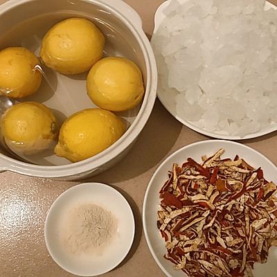 川贝陈皮柠檬膏