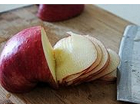 烤苹果片的做法图解2