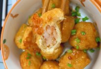 虾滑豆腐泡的做法